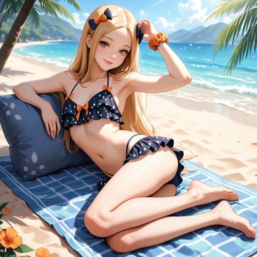 Cheerful Abigail Williams in Sunshine