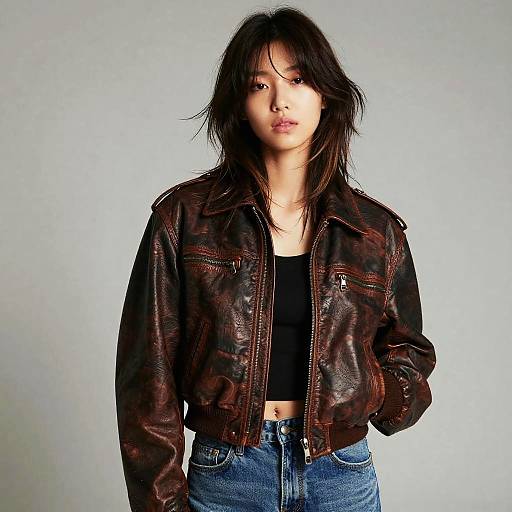 Feathered Layers on Fashion Influencer