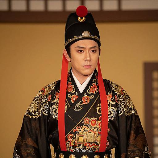 Kabuki Male in Traditional Chinese Costume