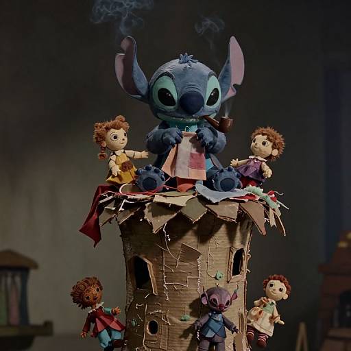 1940s Dark Fantasy Stitchwork Hermit