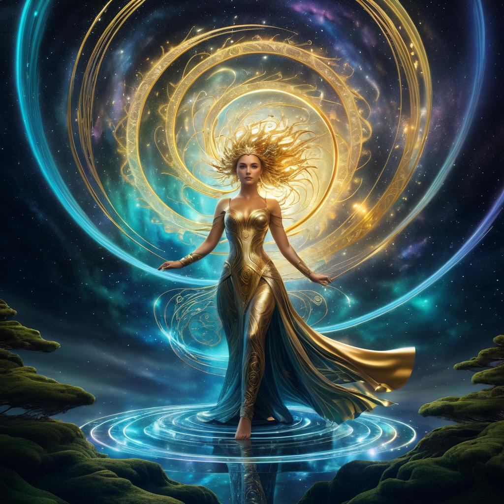 Freyja's Vortex: A Norse Mythology Spectacle