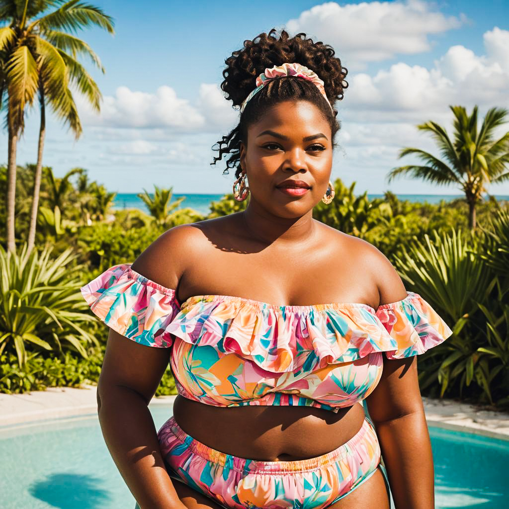 Summer Dreams: Plus-Size Bikini Shoot