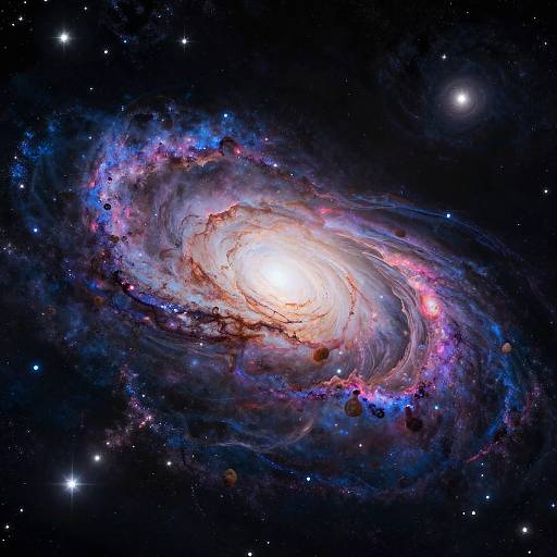Mesmerizing AI-Generated Galaxy Scene