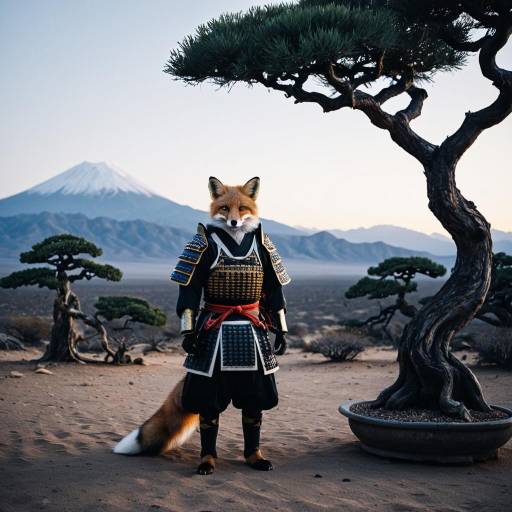 Serene Fox in Samurai Armor Serene Fox in Samurai Armor