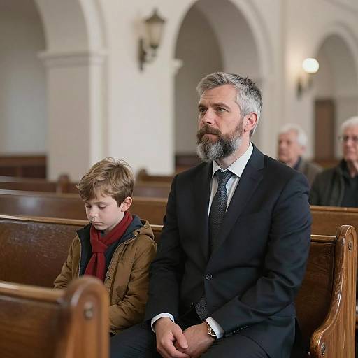 Contemplative Duo in Church Setting