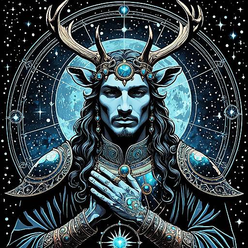 Celestial Navigator with Lunar Stag