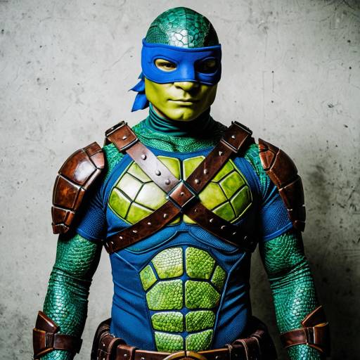 Sultry Leonardo 2003 Ninja Cosplay Design