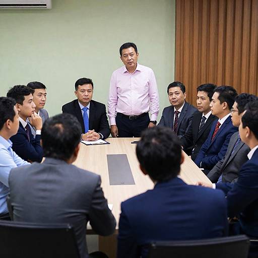 Diverse Business Meeting in Progress