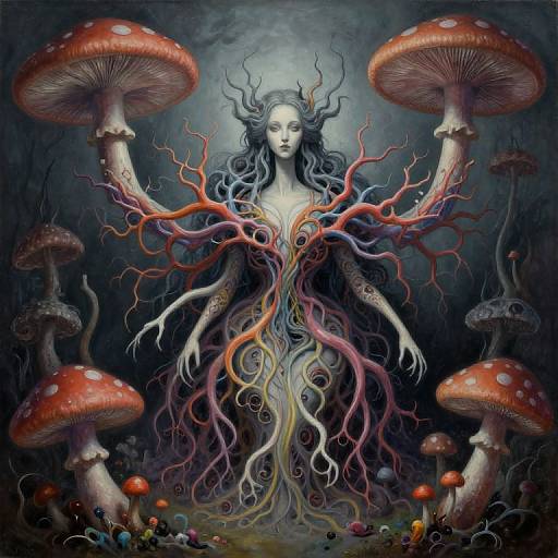 Gloomy Multicolor Rhizomatic Queen