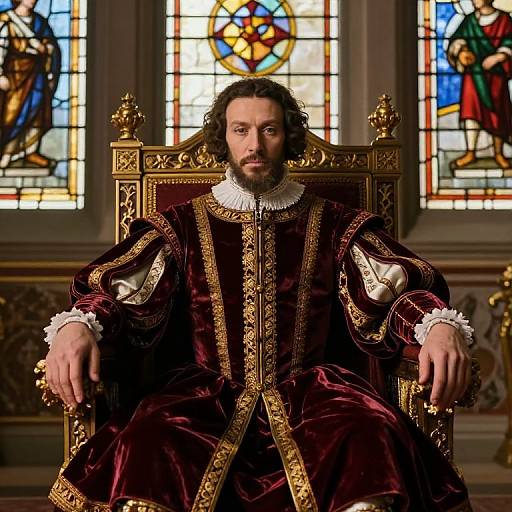 Regal Renaissance Portrait of Tamaki