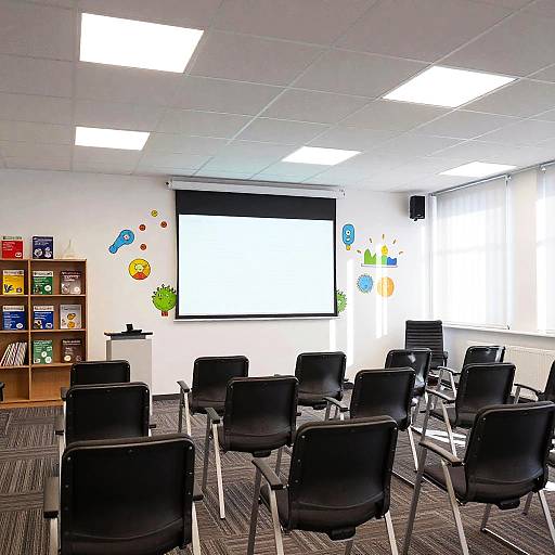Bright Spacious Corporate Training Room