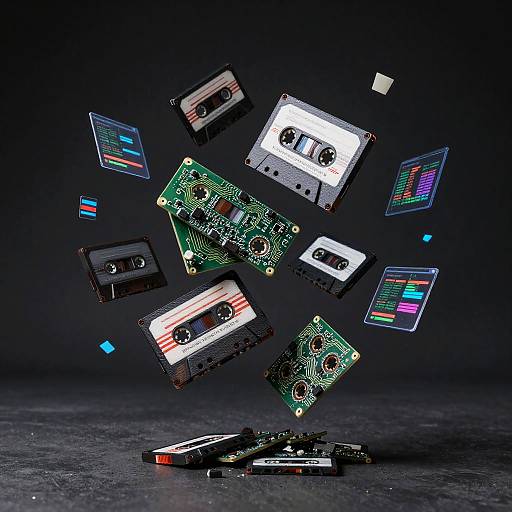 Abstract Sculpture of Kittler's Theory