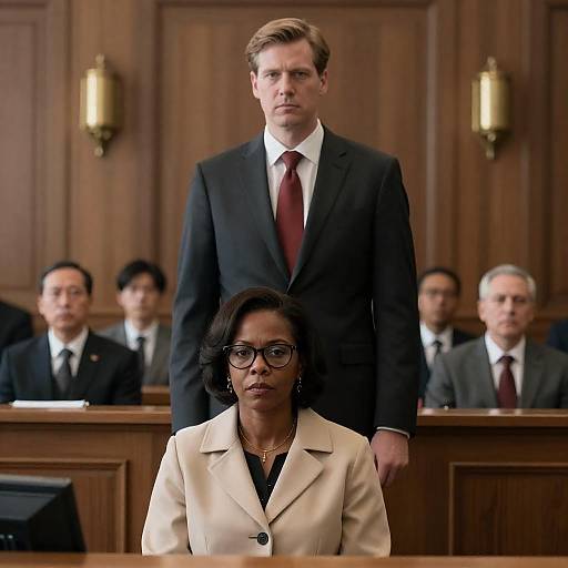 Courtroom Drama: A Focused Moment