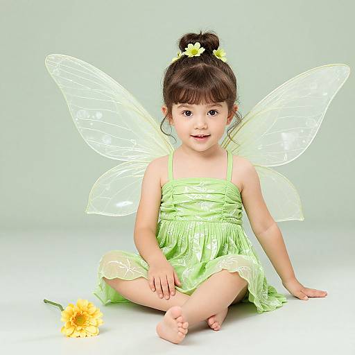 Realistic Tinker Bell Fairy Child