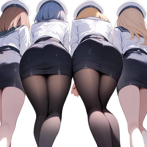 Fairy Kancolle Girls in Elegant Skirts