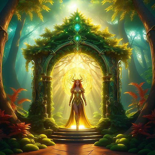 Regal Centaur and Enchanted Forest Portal Regal Centaur and Enchanted Forest Portal