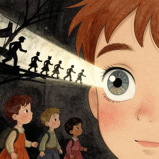 Nostalgic Shadow Puppet Dreamscape