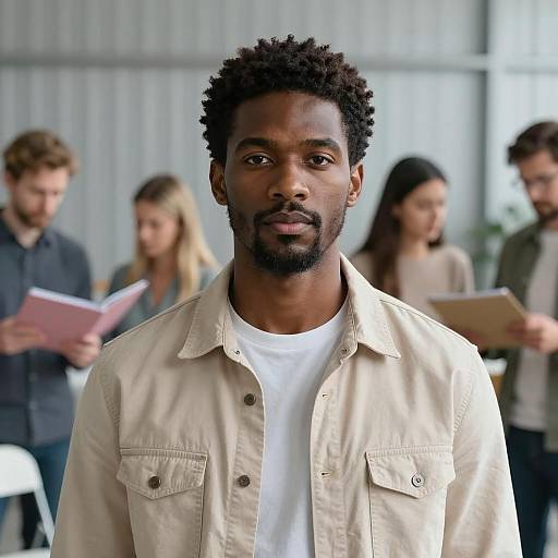 Urban Portrait of a Black Man
