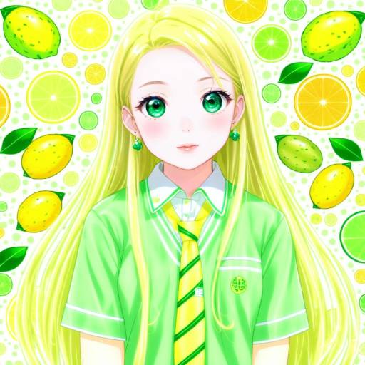 Illustration of Aihara yuzu, citrus (saburouta) in the style of Miyama-zero