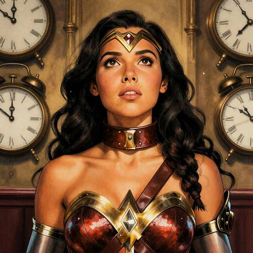 Diana Prince in Timeless Restraint