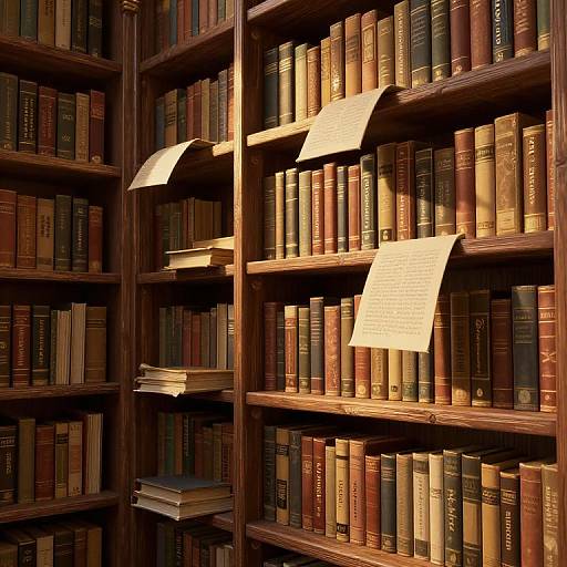 Golden-Hour 3D Library of Living Books