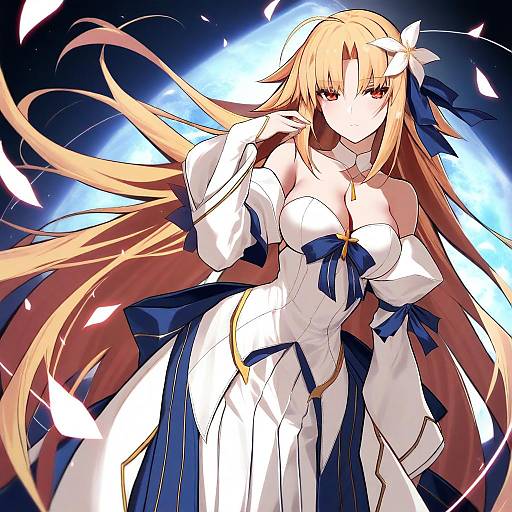 Illustration of Archetype earth, tsukihime in the style of Sazamiso rx