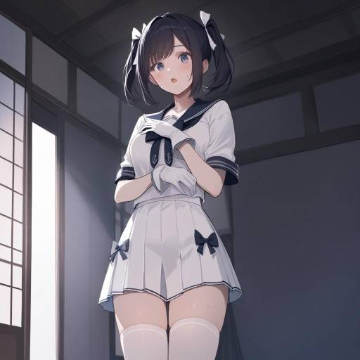 Admiral Kancolle with Chic Twintails