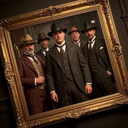 1920s American Gangster Scene