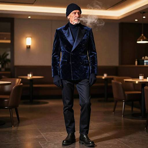 Luxurious Winter Tailoring Editorial