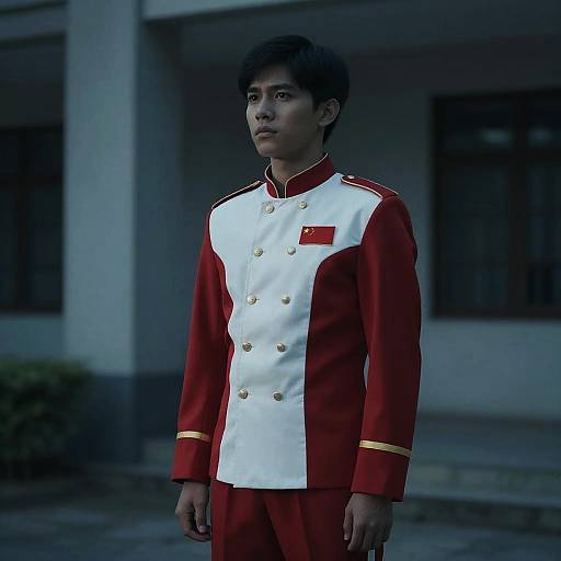 Pinoy Hero in Red and White