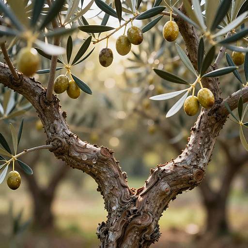 Ethereal Olive Tree Symbolism