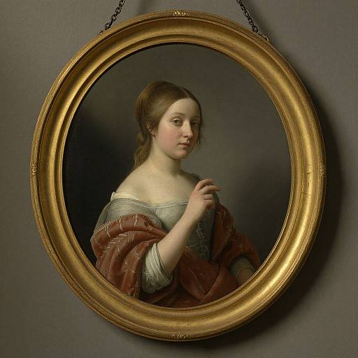 Woman with Mirror by Frieseke