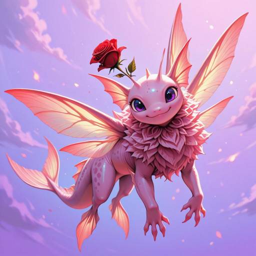 Charming Larval Creature with Wings Charming Larval Creature with Wings