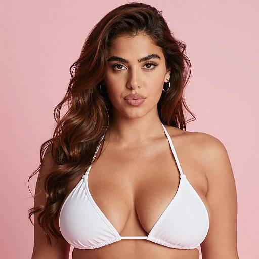 Portrait of a Woman with Brown Hair