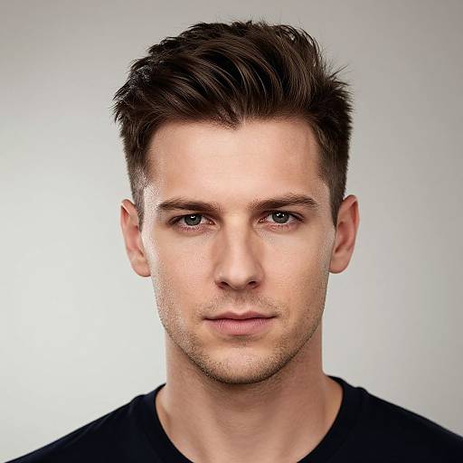 Professional Portrait of Fit European Man