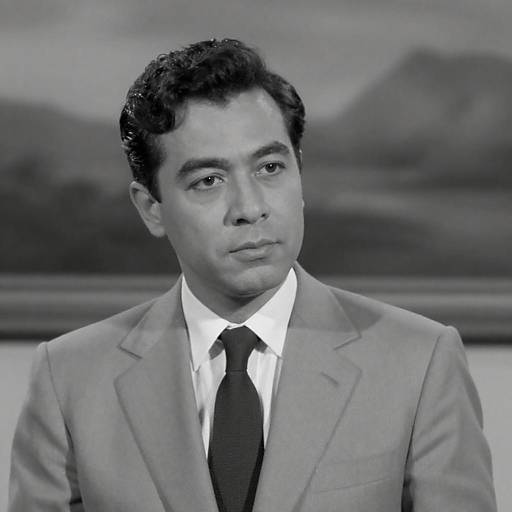 Serious Man in Suited Portrait