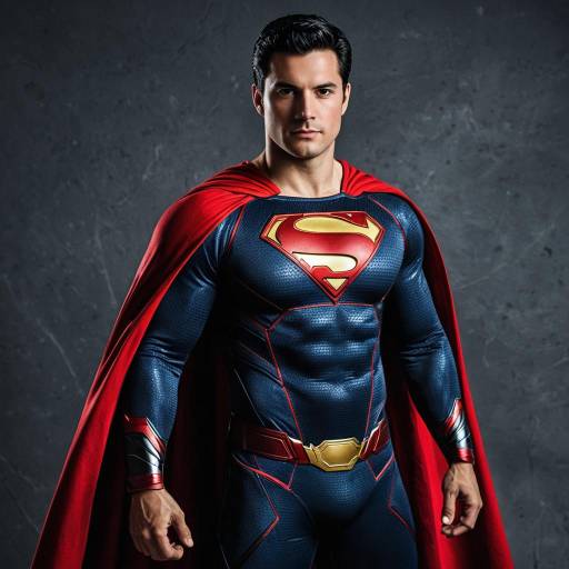 Man in Realistic Superman Costume