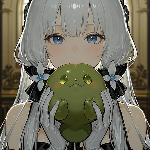 Illustration of Gulpin, pokemon in the style of Nishikujic