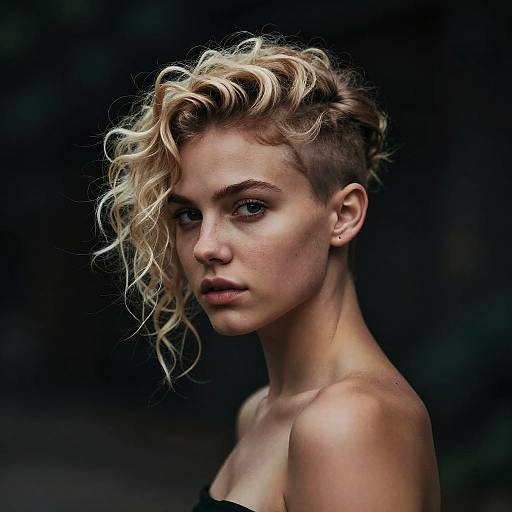 Cinematic Portrait of a Young Woman