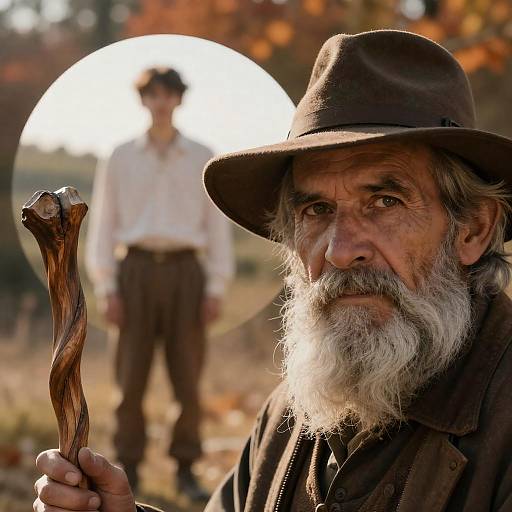 Wisdom of Ages: A Portrait in Nature