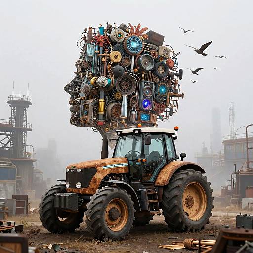 Dystopian Beauty: A Fragmented Vision