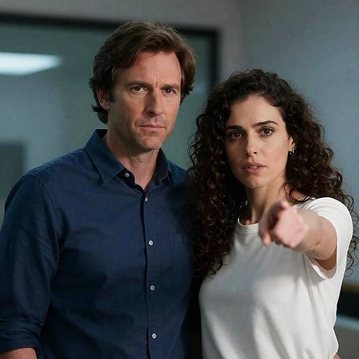 Dynamic Duo: Intense Portrait Capture