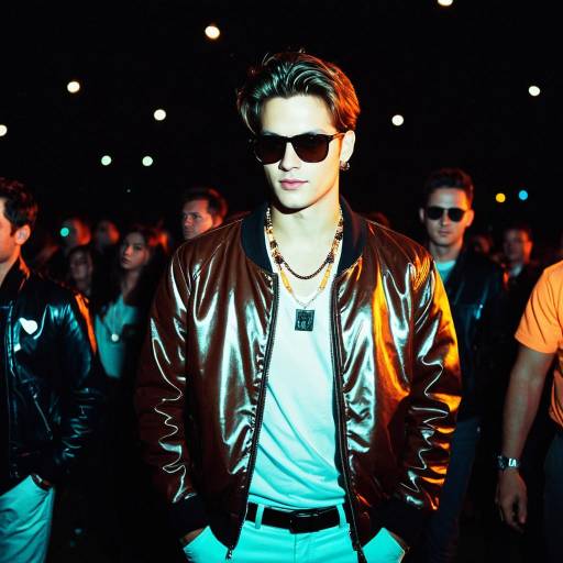 Stylish Glow Party Outfit for Men