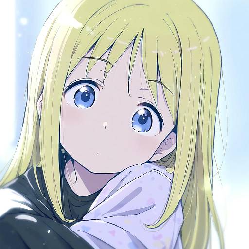 Illustration of Ana coppola, ichigo mashimaro in the style of Ld (luna dial398)