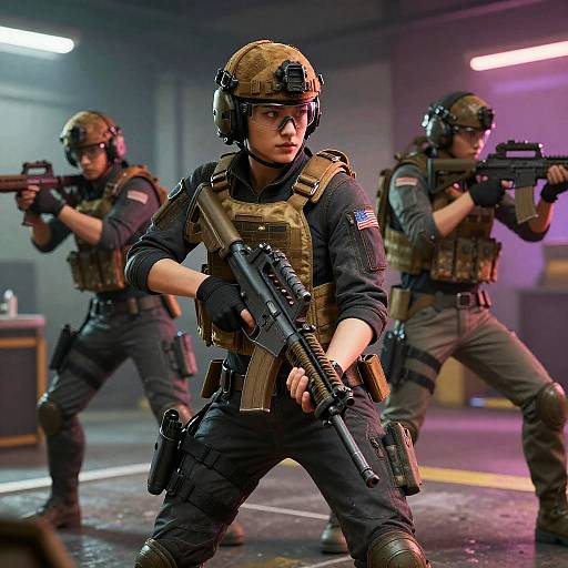 Rainbow Six Siege Tactical Girl Operators