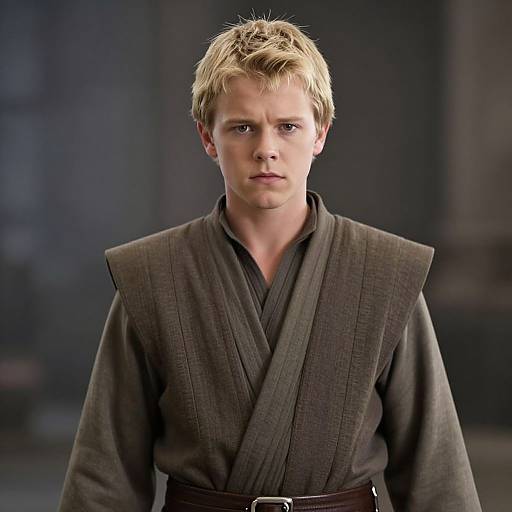 Realistic Male Jedi Costume Portrait