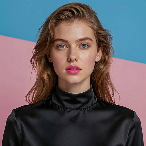 Striking Portrait of a Young Woman