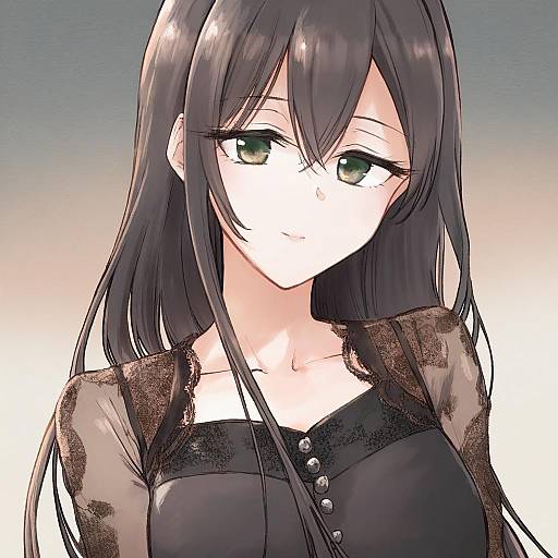 Illustration of Hanazono tae, bang dream! in the style of Hisona (suaritesumi)