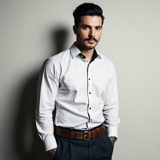 Stylish Male Party Wear with Tattoo