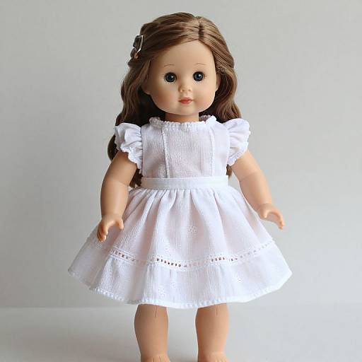 Etsy Pleated Skirt for 18-Inch Doll